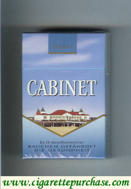 Cabinet Lights Usedom cigarettes collection version